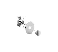 JOBOX010CR Miscelatore incasso PBOX 010 piastra ABS JO PAFFONI
