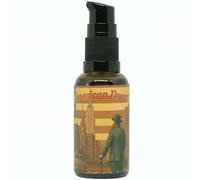 Jobski American Dream Olio per barba da 30 ml, olio nutriente per barba e viso, formula leggera con jojoba, canapa e avocado, profumo di chypre maschile regola il sebo e favorisce una crescita sana