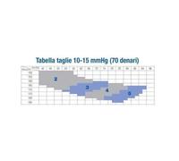 Calza Compressiva Jobst Ultrasheer Microfibra 10 15mmhg Collant Gl 4