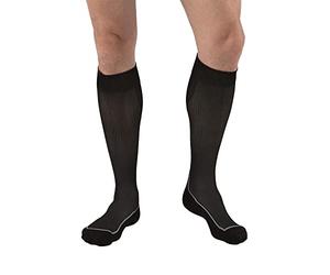 JOBST Calze sportive a compressione graduata per gli amanti dello sport, compressione 15-20 mmHg, unisex, colore nero freddo, taglia L