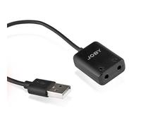 JOBY Adattatore Wavo USB, Adattatore USB per Microfono Wavo, Compatibile con PC, Laptop, Mac, Kit Portatile Video Conferenza, Compatibilità Univerale, per Registrazioni Audio Perfette