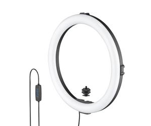 JOBY Beamo Ring Light 12", Luce LED, Ring Light Telefono, Fotocamera, Luce Fotografica con 3 Modalità, 10 Livelli di Luminosità, per Selfie, Foto, Video, Vlogging, Creazione Contenuti