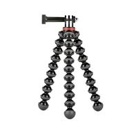 JOBY GorillaPod 500 Action, Mini Treppiede Flessibile con Attacco a Snodo per GoPro, 360° e Altre Action Camera, Portata Max 500 g, JB01516-BWW