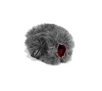JOBY JB01685-BWW Wavo Windjammer Grigio, JOBY Wavo, copertura per microfono Vlogging, protezione e riduzione del rumore, ideale per Vlogging, YouTube, IGTV e TikTok