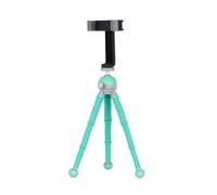JOBY PodZilla Medium Kit, Treppiede Flessibile, Attacco GripTight 360 Phone, dai Creatori del GorillaPod, Treppiede per Smartphone, Compatibile con iPhone, Action Cam, Dispositivi fino a 1Kg, Azzurro