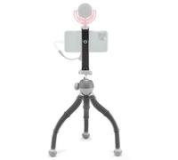 Joby Kit treppiede PodZilla – flessibile grande grigio + Supporto GripTight 360 per smartphone