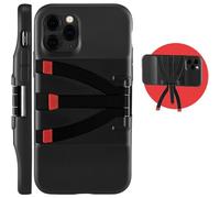 JOBY StandPoint Cover iPhone 11 Pro, Custodia Protettiva con Treppiede Portatile in Alluminio, Ricarica Wireless, per Selfie, Fotografia, Video, Vlogging, Streaming Live