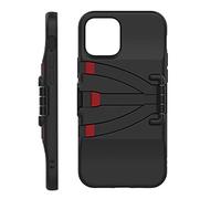 JOBY StandPoint Custodia iPhone 12 e 12 Pro, Cover con Gambe Treppiede in Alluminio Integrate, Treppiede Portatile per Telefono, Custodia Smartphone, Ideale per Selfie,Vlogging, Live Streaming