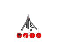 JOBY TelePod 325 Bastone per Selfie Professionale e Treppiede Telescopico per Fotocamere Compatte e Action Cam, Selfie Stick per Vlogger e Blogger, Nero