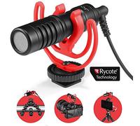JOBY Wavo Mobile Microfono Compatto da Fotocamera con Supporto Antivibrazioni Rycote, Protezione Antivento Deadcat per Smartphone, Microfono Smartphone, CSC, Camcorder, Vlogging, Youtube
