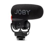 JOBY Wavo PLUS, Microfono Vlogging On-Camera, Microfono Super-Cardioide, Monitoraggio Audio dal Vivo, Filtro High-Pass, Alimentazione Automatica, Livello Batteria a LED, Microfono Fotocamere Compatte