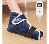 JOBYNA Scaldamuscoli e piedi - Calore penetrante profondo per alleviare la rigidità del piede, dolori muscolari e articolazioni, tendinite d'Achille, fascite plantare, pantofole da donna