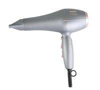 JOCCA - Asciugacapelli professionale da 2600 W - Motore AC, 2 velocità e 3 livelli di calore, funzione ionica, getto freddo, concentratore, protezione antissurriscaldamento
