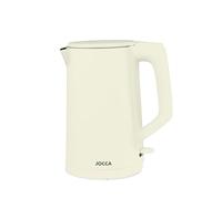 Jocca - Bollitore elettrico retrò 1,7 L | Acciaio inossidabile 304 | Controllo STRIX | 1500 W | Design vintage elegante | Bollitore rapido e sicuro