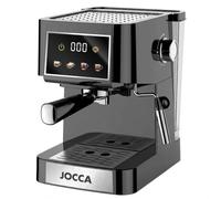 Jocca Caffettiera espresso 20 bar Easy Touch, Cold Brew e vaporizzatore | Touch screen, 950 W, serbatoio da 1,5 l, 3 temperature, memoria, acqua calda e spegnimento automatico