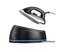 Jocca, Centro di Stiratura Verticale e Orizzontale, 2400W, con Sistema Anticalcare, Nero e Blu, Serbatoio da 2L