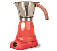 Jocca Elettrico Espresso Macchina da Caffè IN Rosso per 6 Tazze Colazione