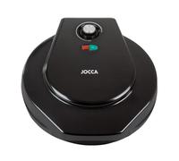 JOCCA - Forno Grill Elettrico per Pizze 30,5 cm | Pizzaiola Elettrica | Apertura a 90º | Piastre Antiaderenti | Temperatura Regolabile