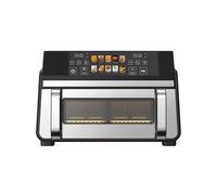 JOCCA Friggitrice ad Aria Doppio Cestello 10 Litri 2200 Watt Nero/Inox 2948