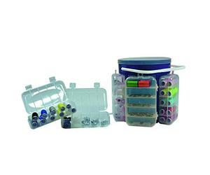Jocca Kit da Cucito, in Polipropilene, Blu, 16.5 x 16.5 x 15.5 cm