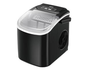 Jocca - Macchina per il ghiaccio domestica con capacità di 12 kg in 24 ore | Sistema autopulente | 2 dimensioni di cubi | Macchina per il ghiaccio portatile a casa