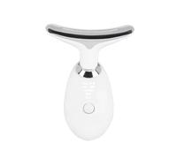 JOCCA - Massaggiatore per collo e viso | 3 modalità di cura del viso | Luce pulsata | Modalità calore e stimolazione muscolare | Rassodare e tonificare la pelle | USB ricaricabile