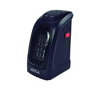 Jocca MINICALEFATTORE Senza Cavo 2856 2 Livelli di Potenza (260 W/300 W) Tecnologia CERAM Mini Riscaldatore Filo, ABS, PA, PBT,Ferro, Alluminio, Nero