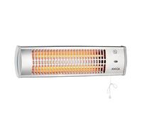 JOCCA - Riscaldatore da Parete al Quarzo | Stufa Elettrica da Parete | 2 Livelli di Potenza 600W e 1200W | Riscaldamento Rapido per Bagno | Risparmio Energetico | Emissione di Calore Immediata