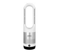 Jocca - Riscaldatore senza pale freddo di calore | Ventilatore 20 W e riscaldatore 1200 W | Controllo tattile e telecomando | 8 livelli di velocità | Oscillazione e timer 1-9 ore | Modalità silenziosa