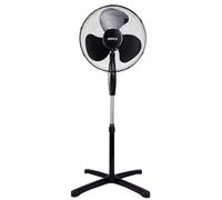 Jocca Ventilatore da Terra 40 cm con 3 Velocità | Oscillazione 90º | Testa Inclinabile | Altezza Regolabile | Basso Consumo 40W | Funzionamento Silenzioso 52,6 dB | Design Pratico per Casa e Ufficio