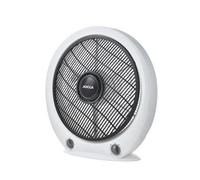 Jocca - Ventilatore portatile da terra o da tavolo| 5 pale| 3 velocità| Spegnimento automatico| Timer| Ventilatore a cassetta| Antiribaltamento| Diametro 30 cm| Casa o ufficio| Bianco