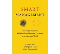 Jochen Reb Shenghua Luan Smart Management (Tascabile)