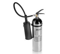 Jockel Design Estintore 5kg CO2 Anidride Carbonica Cromo Argento