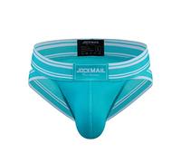 JOCKMAIL Biancheria intima da uomo slip da uomo atletica slip da uomo in rete comoda biancheria intima sportiva da uomo, Azzurro, XL