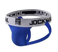 JOCKMAIL Jockstrap da Uomo Intimo Sportivo Sospensorio Atletico Slip Sportivo da Uomo, Blu, M