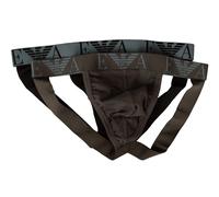 Jockstrap EMPORIO ARMANI sospensorio confezione 2 capi slip uomo elastico a vist