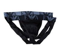 Jockstrap EMPORIO ARMANI sospensorio confezione 2 pezzi slip uomo elastico a vis