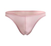 Jockstrap Perizoma da uomo Tanga Perizoma String Slip Tanga Thongs Traspirante Comfortable Slip Slip Lingerie a Vita Bassa Sexy Hot Underwear Biancheria intima Jockstrap Sport Classic G-String, Rosa