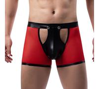 Jockstrap Uomo Perizoma Uomo Mutande Trasparenti Lingerie Slip Colorati Thong Di Pizzo Intimo Rosso Capodanno Boxer Latex Hard Senza Cuciture Abbinate Fidanzati Nero Leopardato Trasparente Usa E