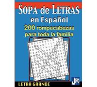 Jocky Books Sopa de Letras en Español (Tascabile)
