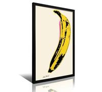 jocrynsi Andy Warhol Prints, poster pop art e vintage, stampa artistica da parete su tela, decorazione artistica da parete per camera da letto e soggiorno, 40 x 60 cm, stile nero