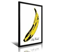 jocrynsi Andy Warhol Prints, poster pop art e vintage, stampa artistica da parete su tela, decorazione artistica da parete per camera da letto e soggiorno, 40 x 60 cm, stile nero