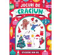 Jocuri de Craciun. Stickere din gel, Editie in limba romana