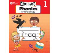 180 Days(tm) Phonics for First Grade: Practice, Assess, Diagnose