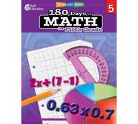 Jodene Smith Jodene Lynn Smith 180 Days™: Math for Fifth Grade (Tascabile)