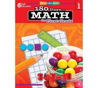 Jodene Smith Jodene Lynn Smith 180 Days™: Math for First Grade (Tascabile)