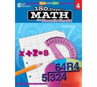 Jodene Smith Jodene Lynn Smith 180 Days™: Math for Fourth Grade (Tascabile)