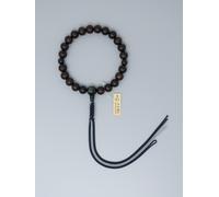 Jodo Shinshu Buddista Rosario Mala Juzu Preghiera Perle Giappone Kyoto Ebano