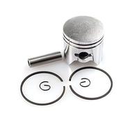 Jodriva 1 set kit pistone da 34 mm, for Gaslione, Chinsaw 34 Set ricambi motosega Kit pistone motosega Kit pistone per motosega