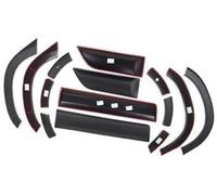 Jodriva 14 pz/set Car Passaruota Modanature Protezione Trim Coperture Accessori, for Renault, for Dacia, Duster 2018-2023 Rivestimento passaruota